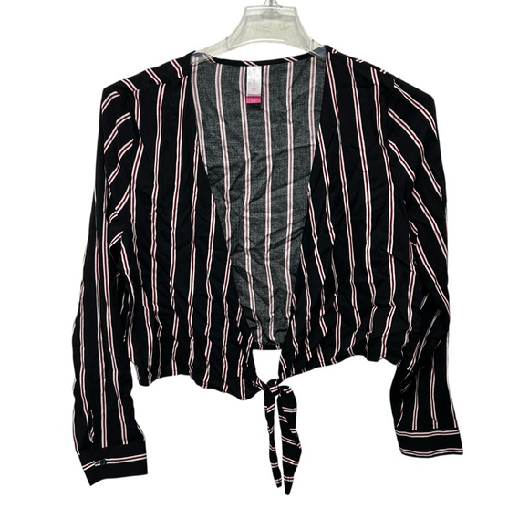 No Boundaries Tops - No boundaries striped cover up